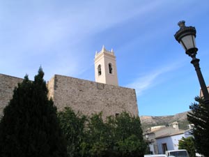 Calpe town walls